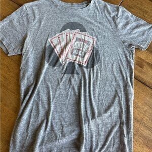 Lucky Brand Gray Ace of Clubs T-Shirt